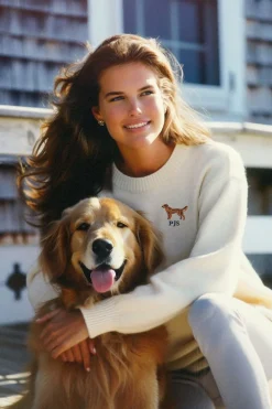 American Retriever Monogram Sweater (Women'S)