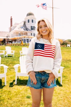 American Yacht Sweater- Cream