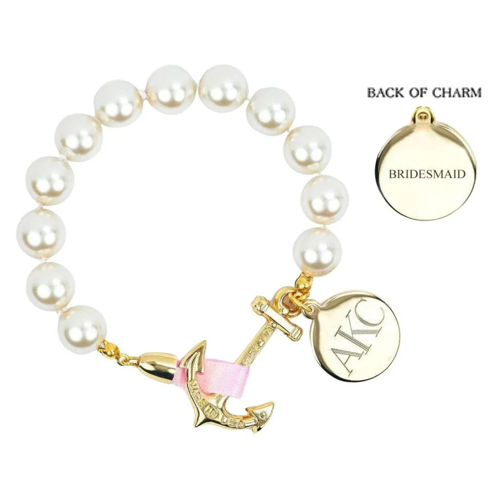 Anchor Atlantic Monogram Wedding Bracelet