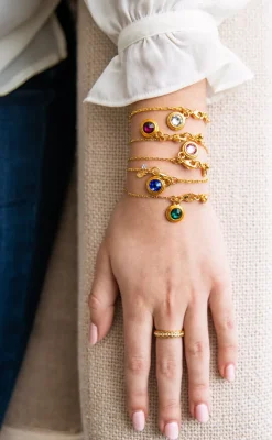 Birthstone Gem Bracelet