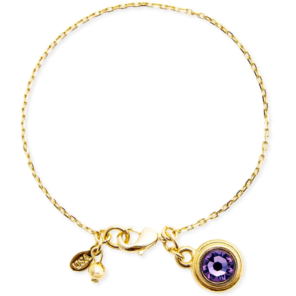 Birthstone Gem Bracelet