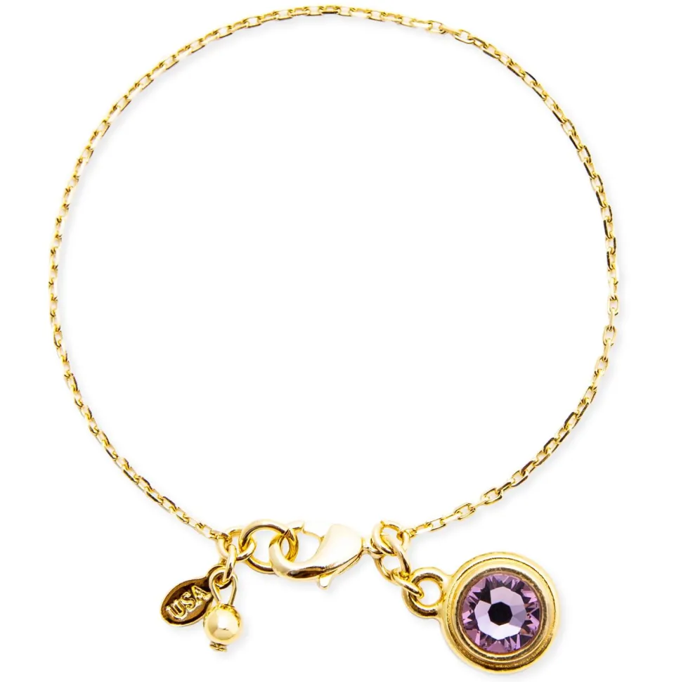 Birthstone Gem Bracelet