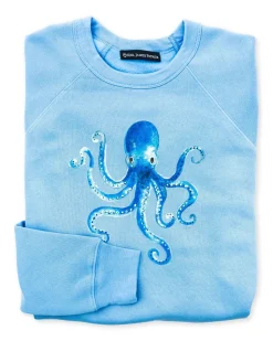 Cerulean Octopus Sweatshirt