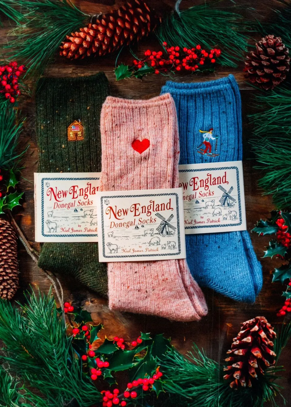 Cozy Cabin Donegal Socks
