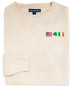 Embroidered Irish American Sweater (Men'S)
