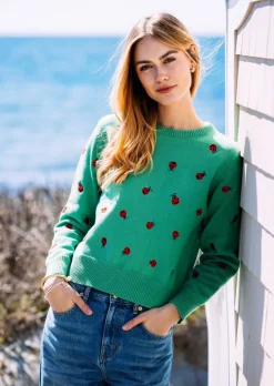 Garden Ladybug Sweater