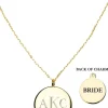 Golden Wedding Pendant