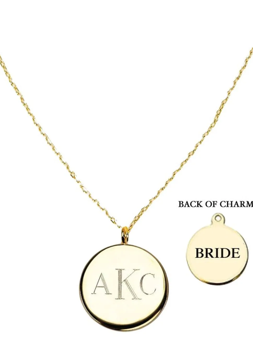 Golden Wedding Pendant