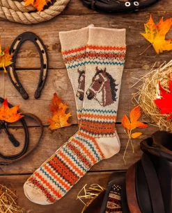 Heritage Horse Socks