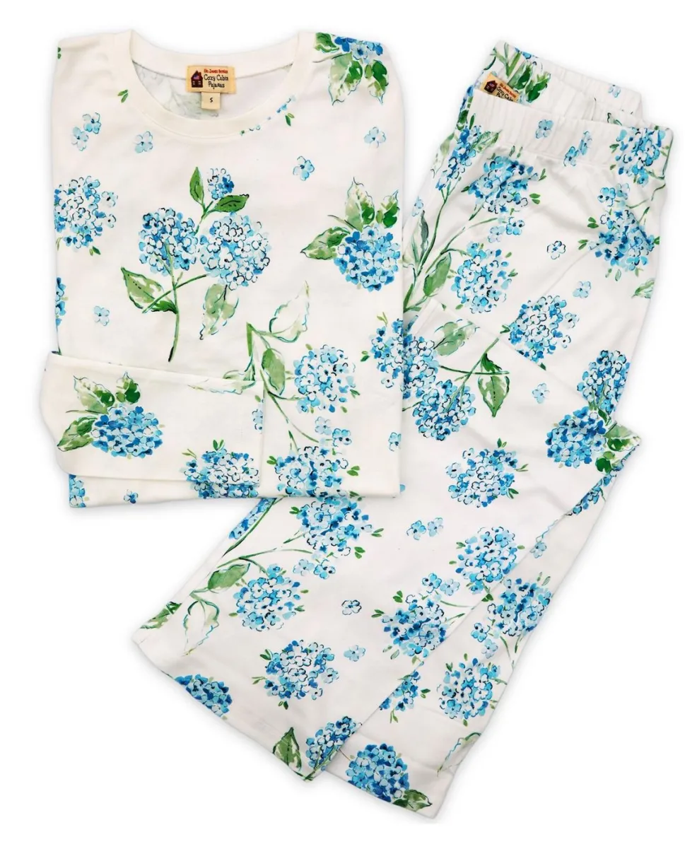 Hydrangea Bloom Pajama Set