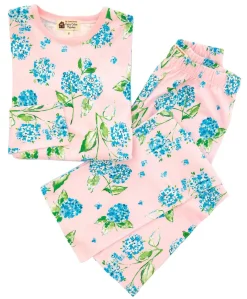 Hydrangea Garden Long Sleeve Pajama Set