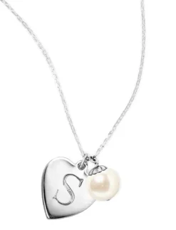I Heart Pearls Mom-O-Gram (Sterling Silver)