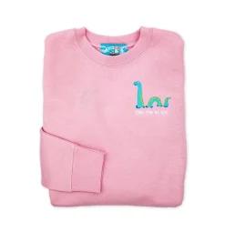Long Time No Sea Embroidered Kids Sweatshirt