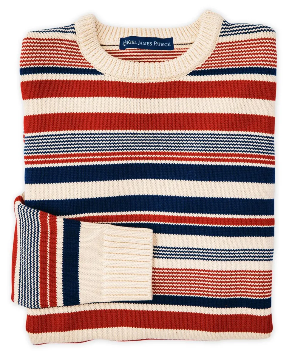 Monhegan Striped Sweater