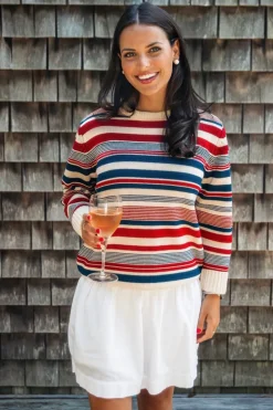 Monhegan Striped Sweater
