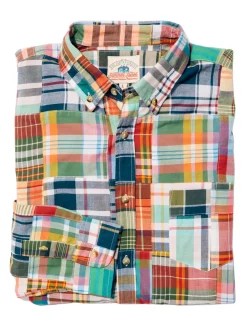 Montauk Patchwork Madras Shirt