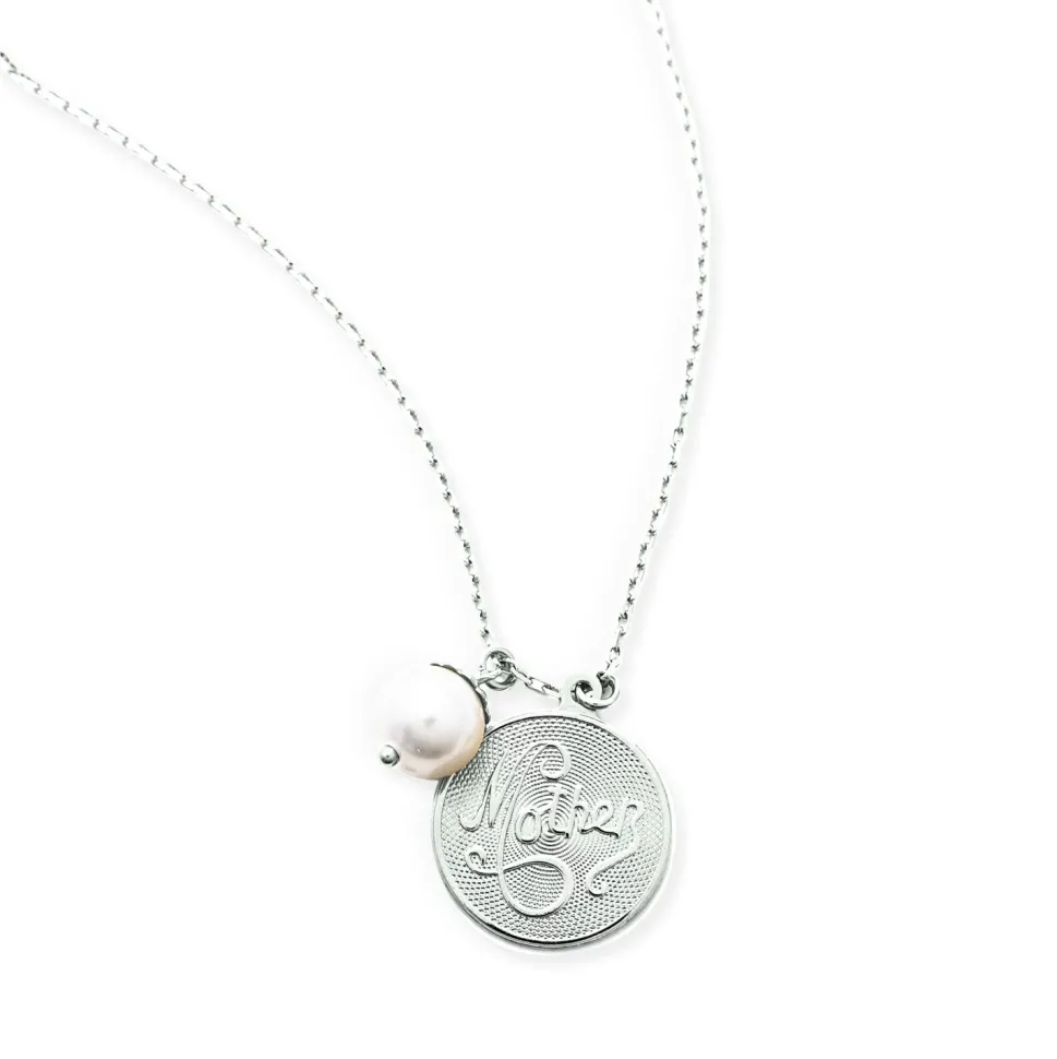 Mother Pearl Drop Necklace