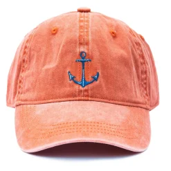 New England Anchor Hat- New England Red