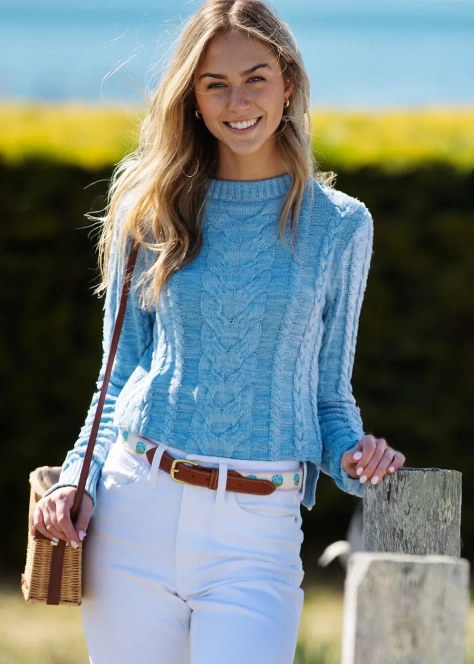 New England Coastal Knit Sweater