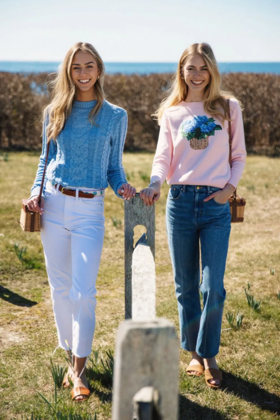 New England Coastal Knit Sweater