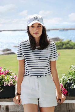Ocean Crest Linen Shorts