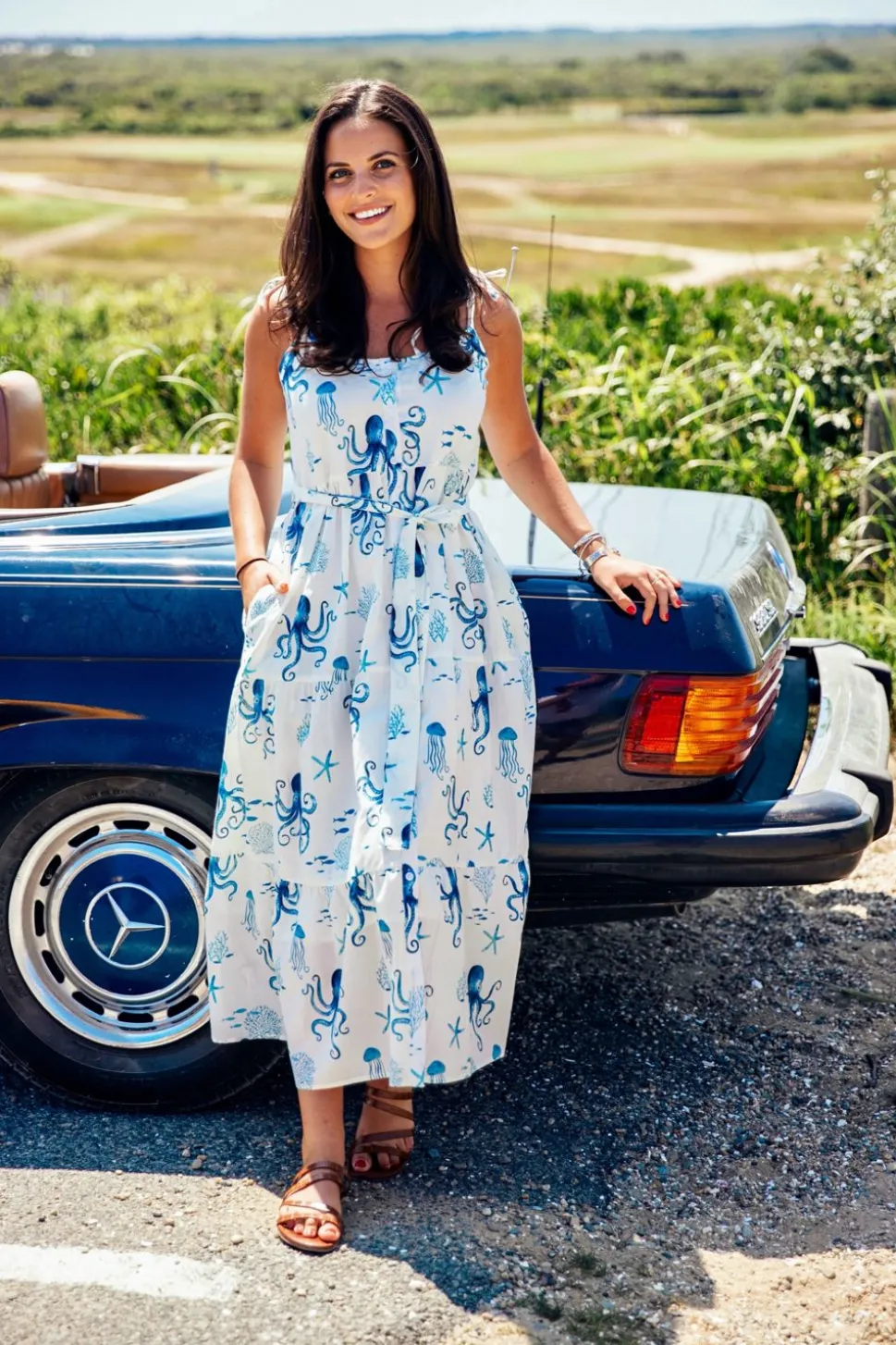 Octopus Garden Maxi Dress