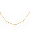 Pearl Drop Layering Necklace