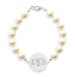 Pearl Monogram Bracelet--Class Of 2024