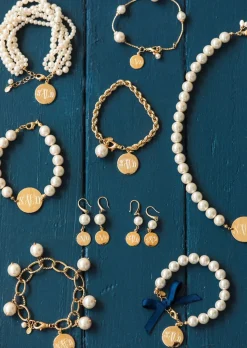 Pearlfection Monogram Bracelet