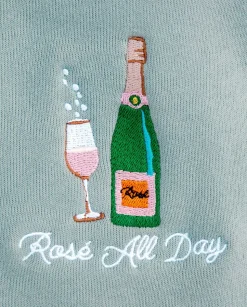 Rose All Day Crewneck