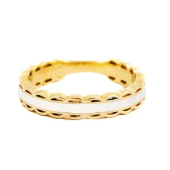 Scalloped Ring - Pearl