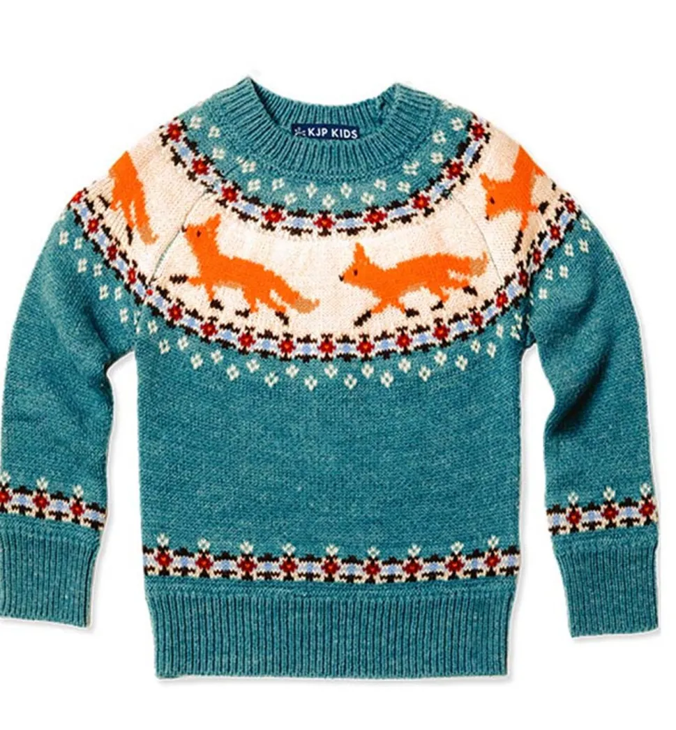 Sly Little Fox Kids Sweater