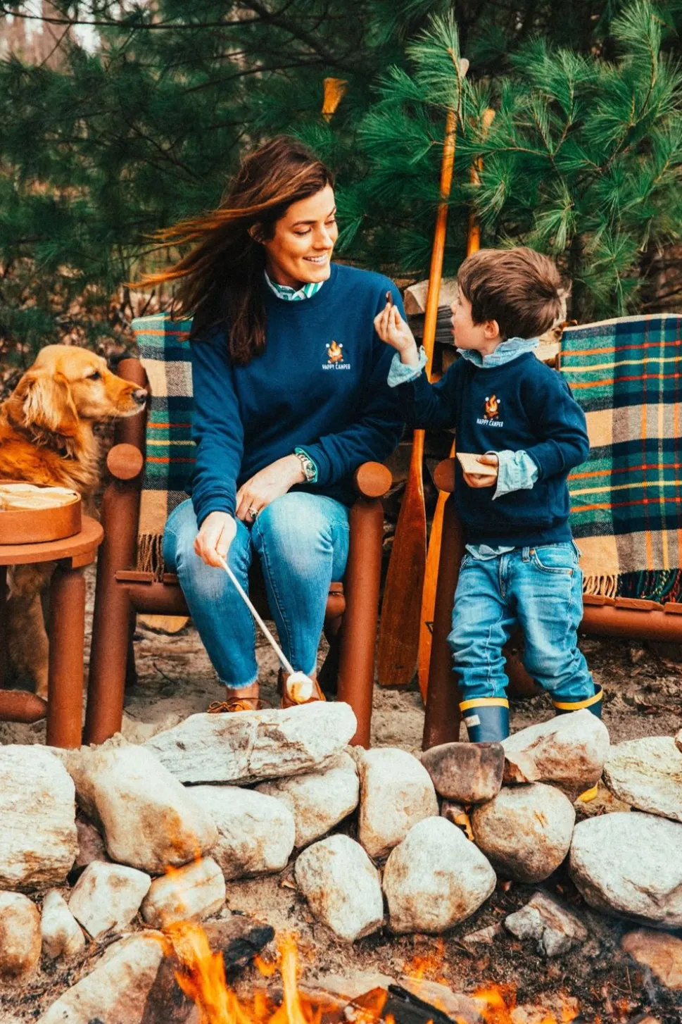 S'Mores Happy Camper Kids