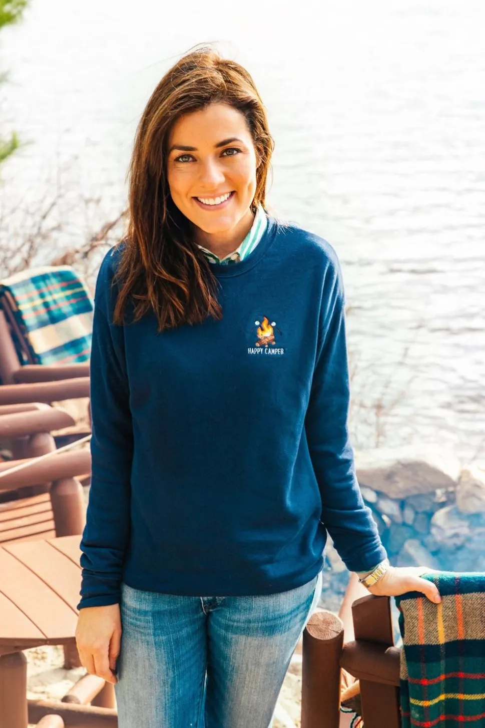 S'Mores Happy Camper Sweatshirt