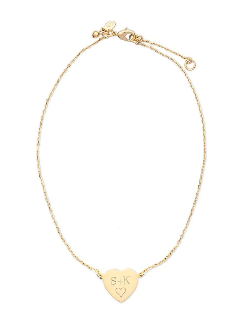 Sweetheart Monogram Necklace