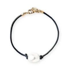 The Black Pearl Leather Knot