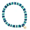 The Deep Blue Sea Shell Bracelet