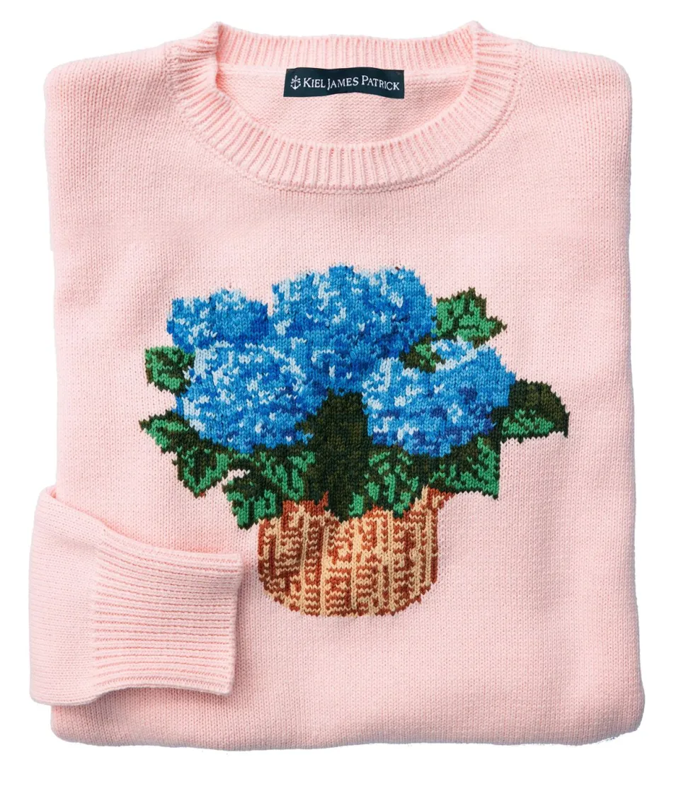 The Hydrangea Basket Sweater