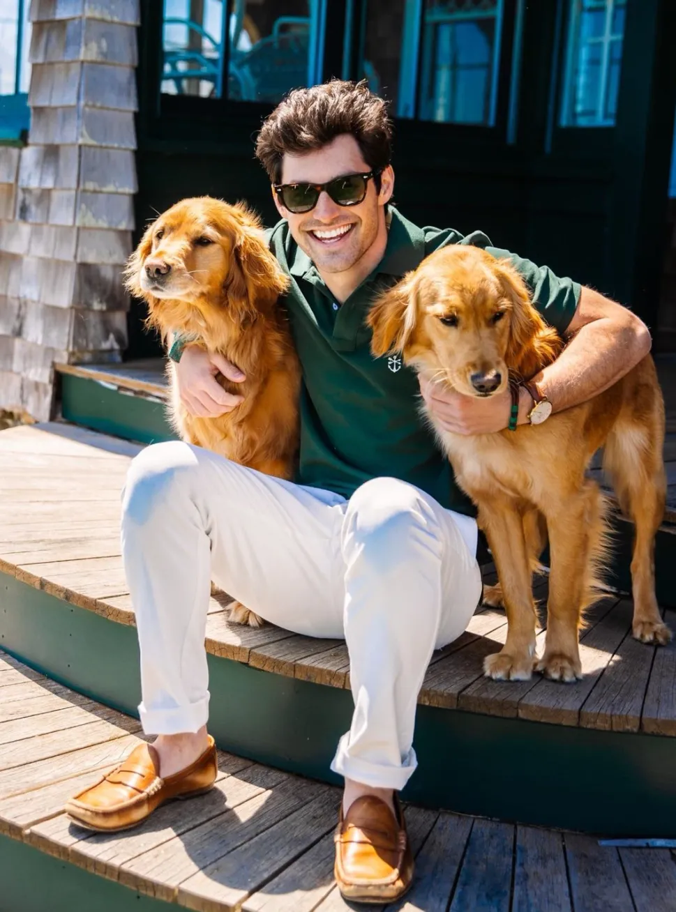 The New England Chinos - White