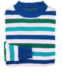 The Ocean Lagoon Striped Sweater