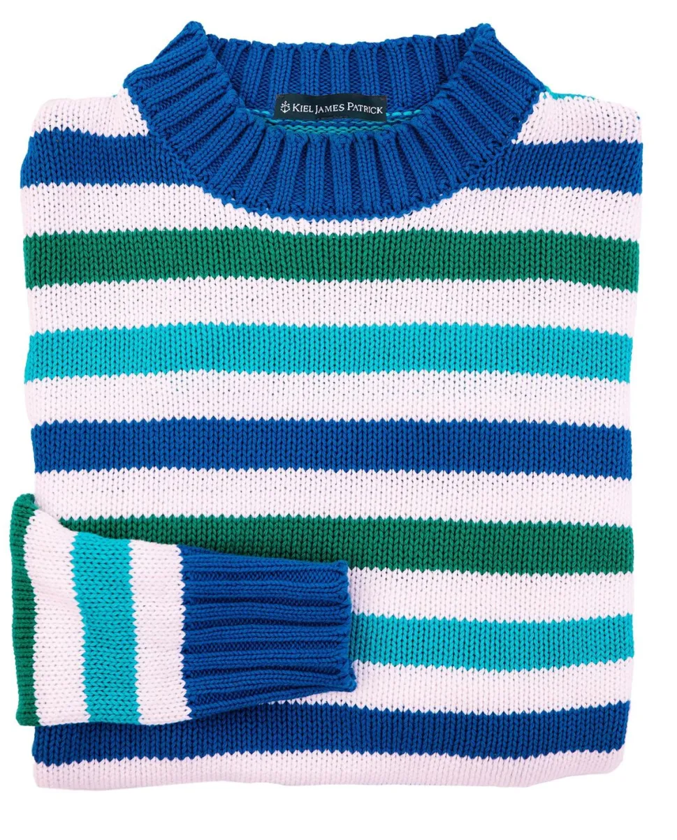 The Ocean Lagoon Striped Sweater