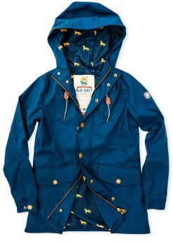 The Old Salt Navy Raincoat- Women'S