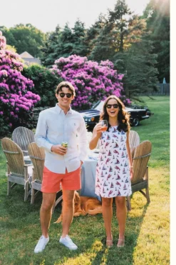 The Shoreline Chino Short- Salmon
