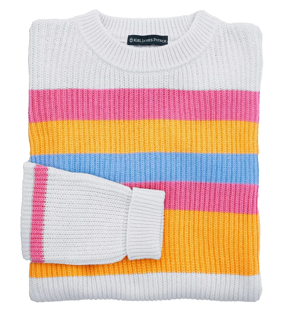 The Sunset Striped Sweater