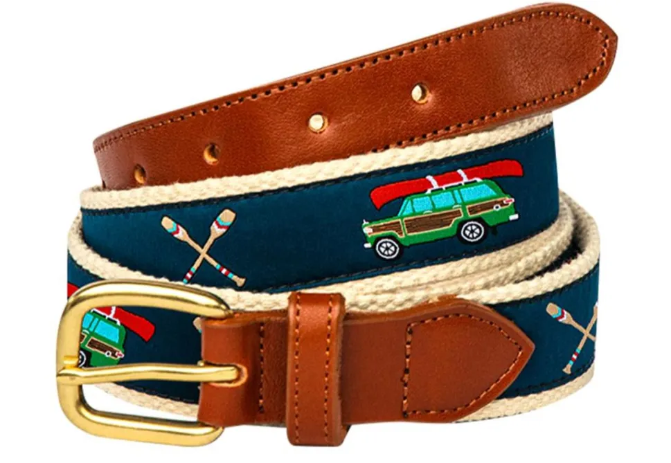 Woody Ribbon Belt