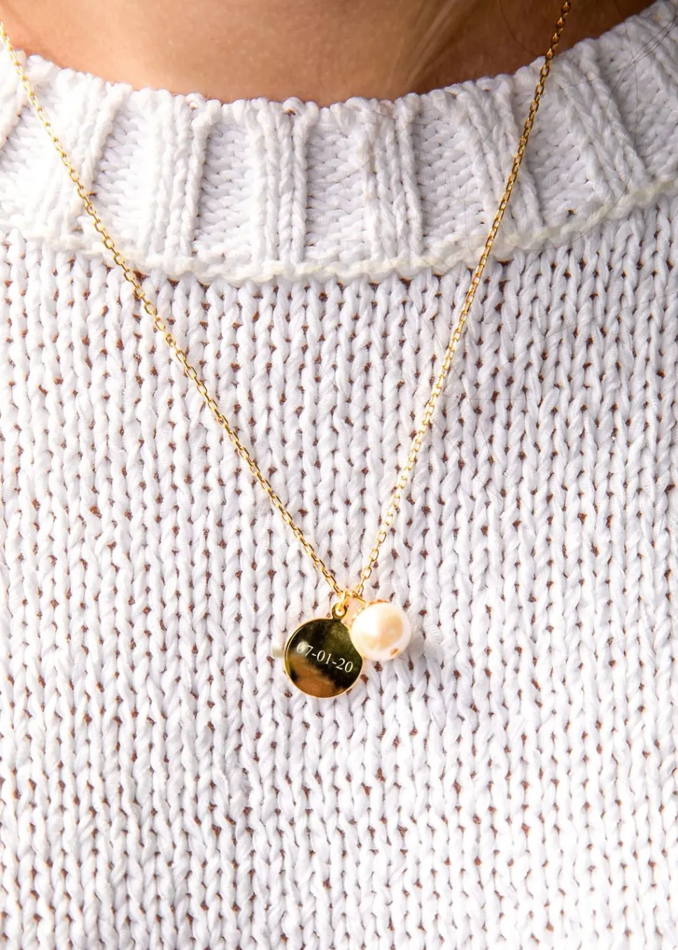 World'S Your Oyster Wedding Necklace